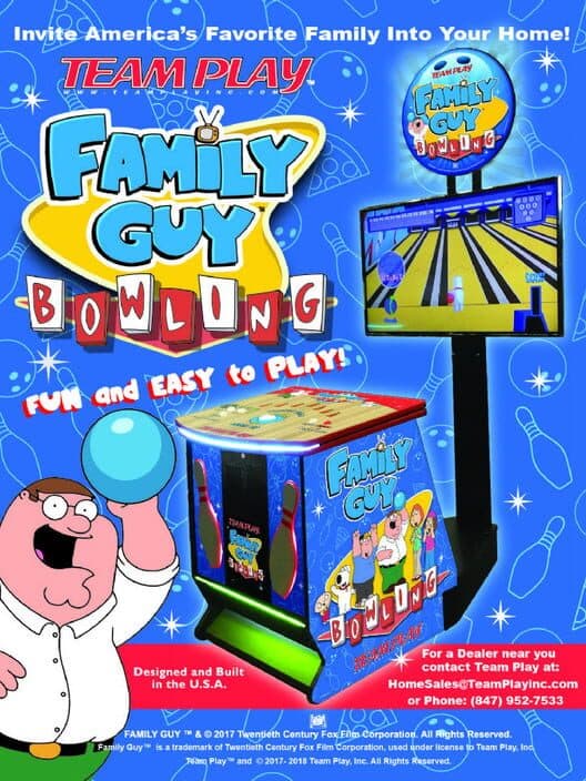 Обложка Family Guy Bowling