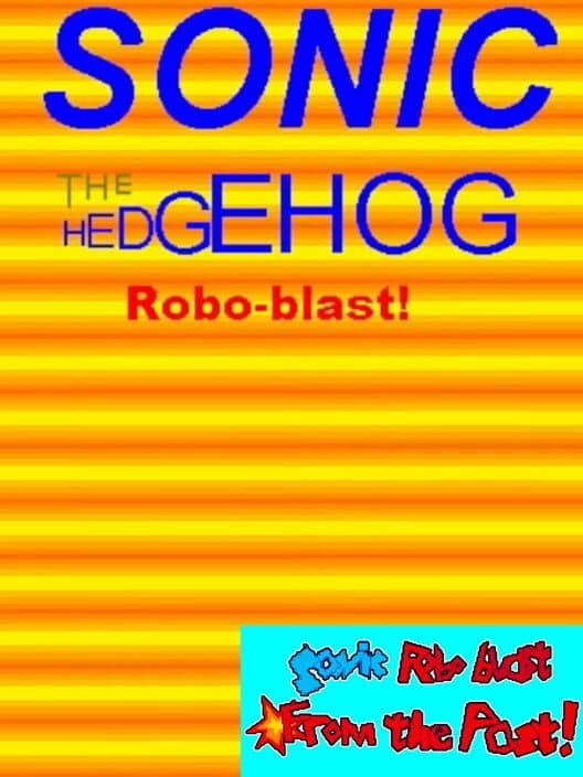 Обложка Sonic Robo Blast