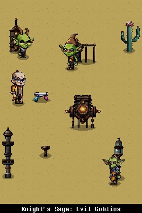 Обложка Knight's Saga Evil Goblins