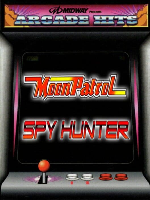 Обложка Midway Presents Arcade Hits: Moon Patrol/Spy Hunter