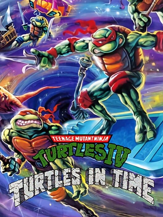 Обложка Teenage Mutant Ninja Turtles IV: Turtles in Time