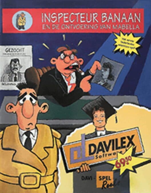 Обложка Inspecteur Banaan en de ontvoering van Mabella