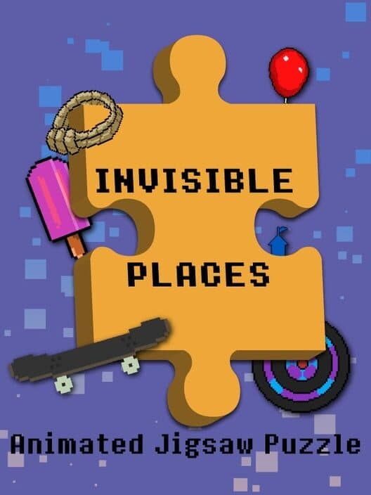 Обложка Invisible Places: Pixel Art Jigsaw Puzzle
