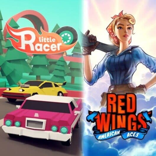 Обложка Little Racers + Red Wings: American Aces