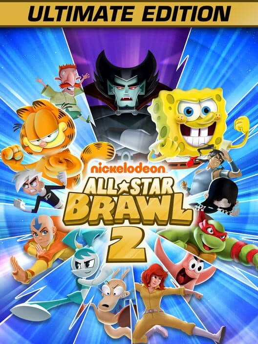 Обложка Nickelodeon All-Star Brawl 2: Ultimate Edition