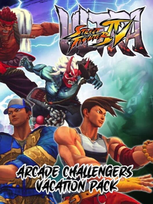 Обложка Ultra Street Fighter IV: Arcade Challengers Vacation Pack