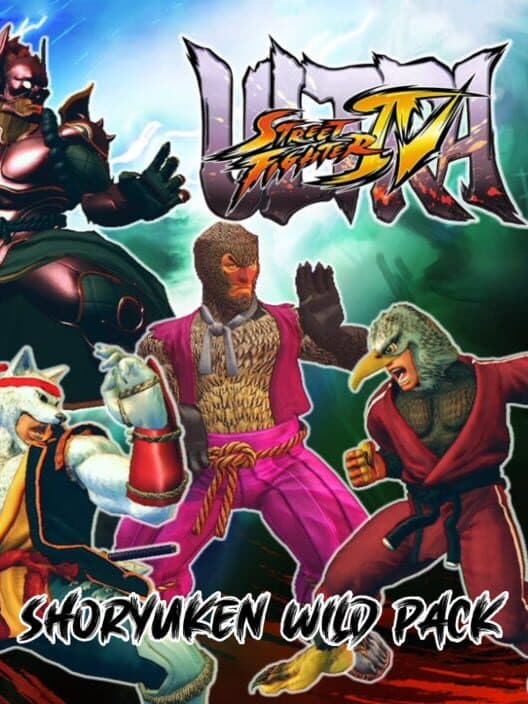 Обложка Ultra Street Fighter IV: Shoryuken Wild Pack