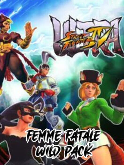 Обложка Ultra Street Fighter IV: Femme Fatale Wild Pack