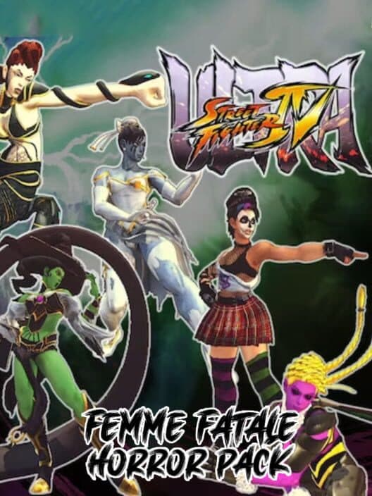 Обложка Ultra Street Fighter IV: Femme Fatale Horror Pack