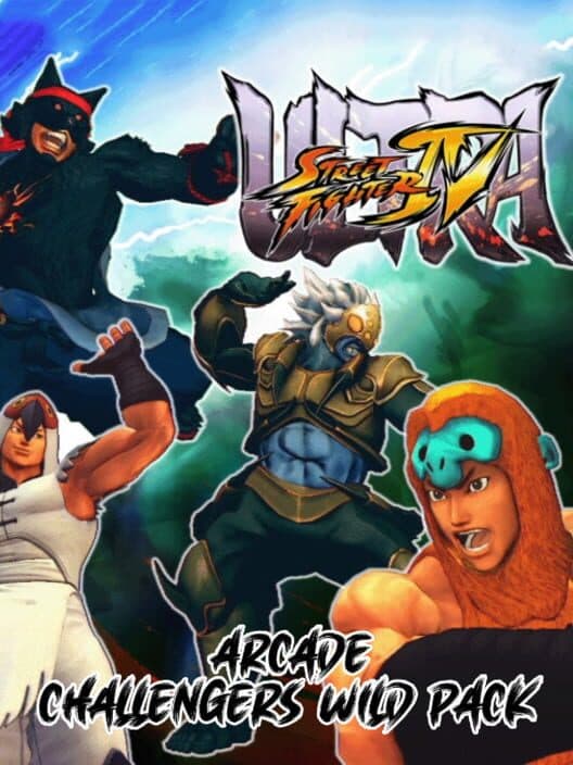 Обложка Ultra Street Fighter IV: Arcade Challengers Wild Pack