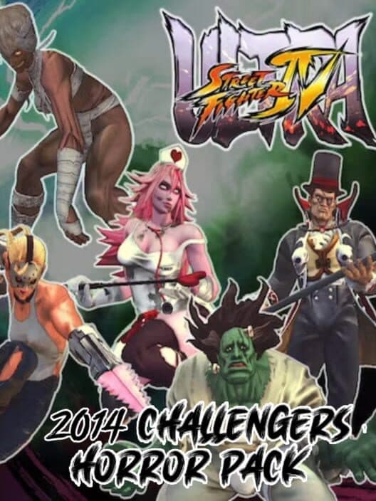 Обложка Ultra Street Fighter IV: 2014 Challengers Horror Pack