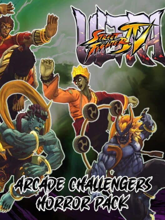 Обложка Ultra Street Fighter IV: Arcade Challengers Horror Pack