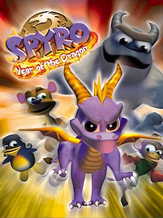 Обложка Spyro: Year of the Dragon