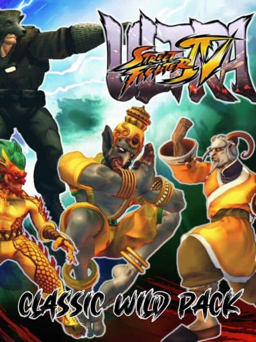 Обложка Ultra Street Fighter IV: Classic Wild Pack