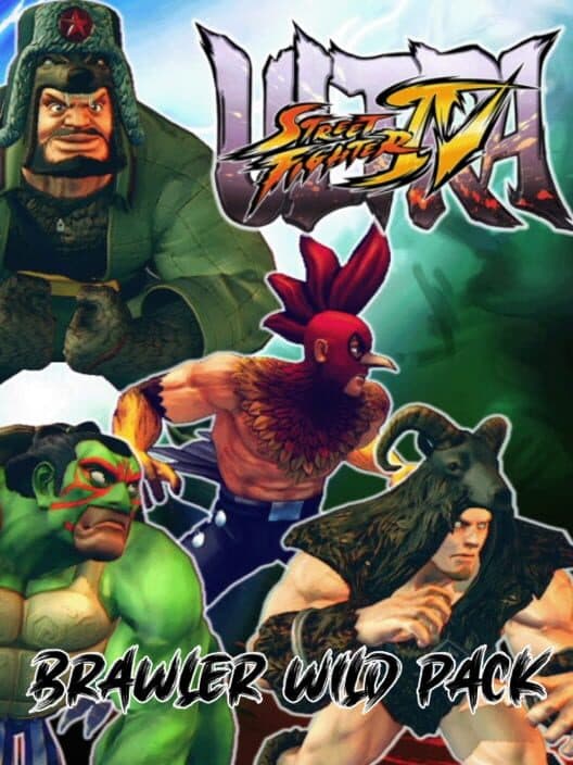 Обложка Ultra Street Fighter IV: Brawler Wild Pack