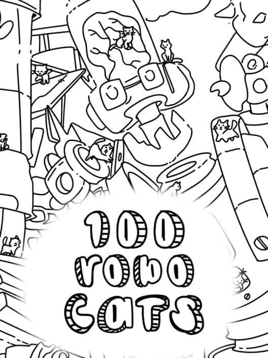 Обложка 100 Robo Cats