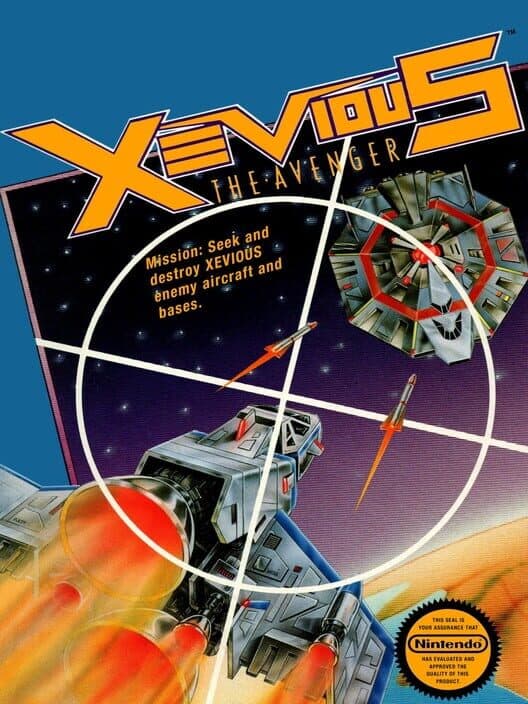 Обложка Xevious: The Avenger