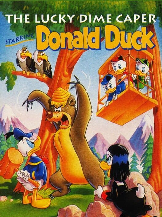 Обложка The Lucky Dime Caper Starring Donald Duck