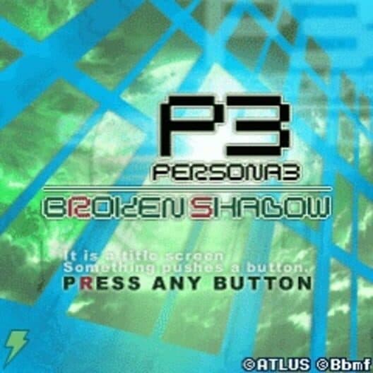 Обложка Persona 3 Broken Shadow