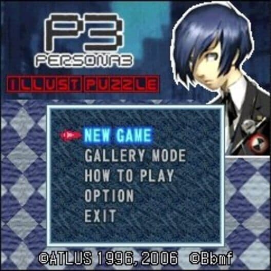Обложка Persona 3 Illust Puzzle