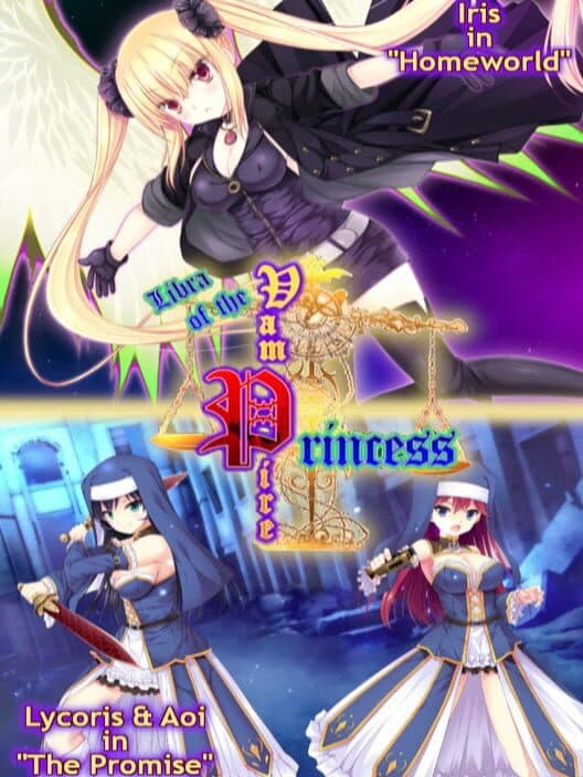 Обложка Libra of the Vampire Princess: Lycoris & Aoi in The Promise Plus Iris in Homeworld