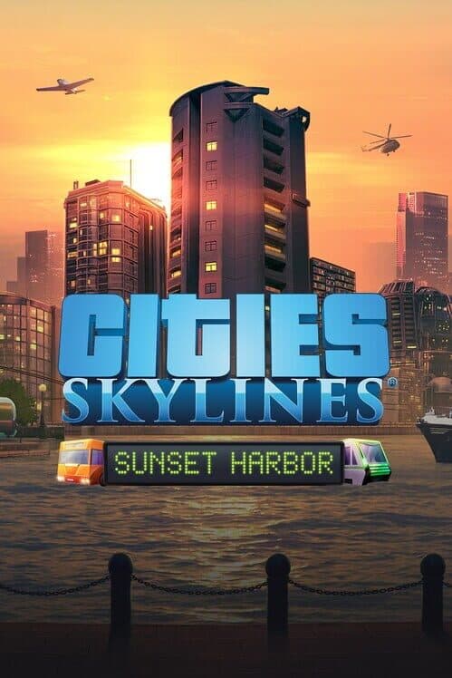 Обложка Cities: Skylines - Remastered: Sunset Harbor