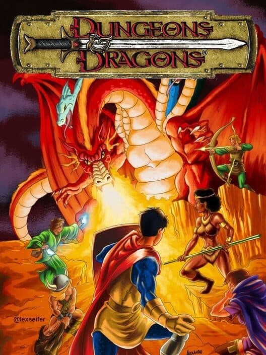 Обложка Dungeons & Dragons