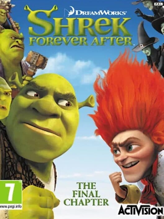 Обложка Shrek Forever After