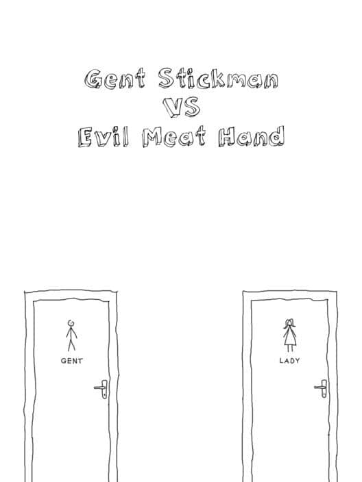 Обложка Gent Stickman vs Evil Meat Hand
