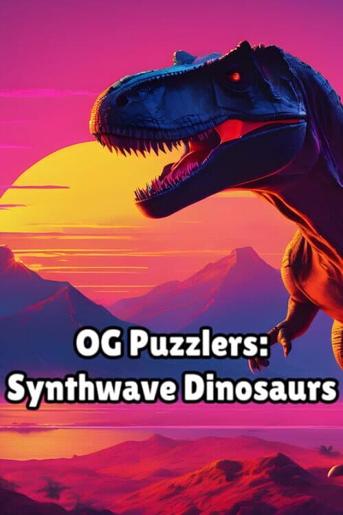 Обложка OG Puzzlers: Synthwave Dinosaurs