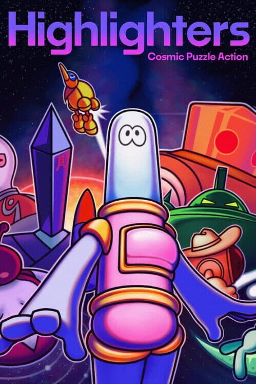 Обложка Highlighters: Cosmic Puzzle Action