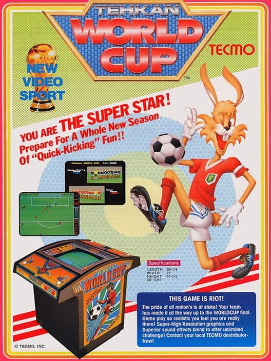Обложка Tehkan World Cup