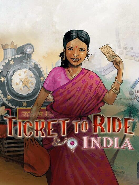 Обложка Ticket to Ride: India