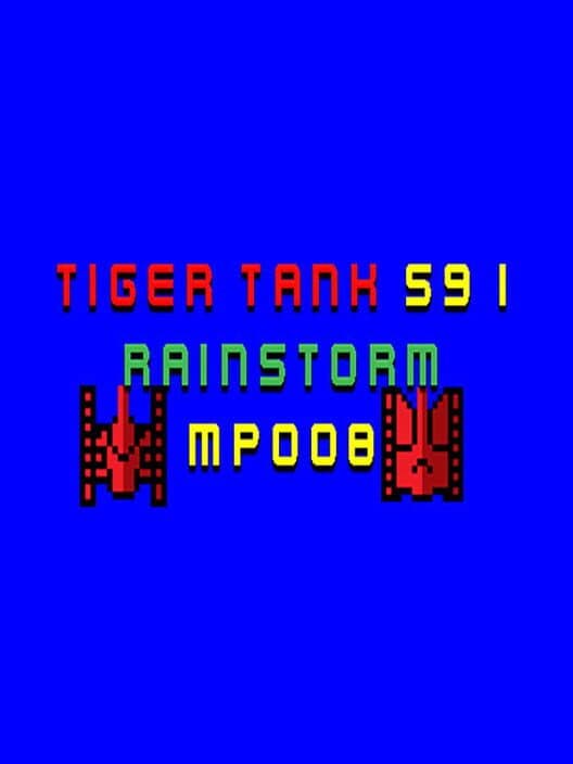Обложка Tiger Tank 59 I: Rainstorm MP008