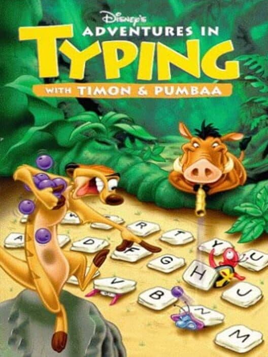 Обложка Disney's Adventures in Typing with Timon & Pumbaa