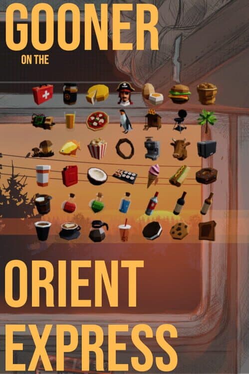 Обложка Gooner on the Orient Express