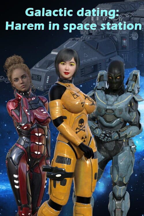 Обложка Galactic Dating: Harem in Space Station