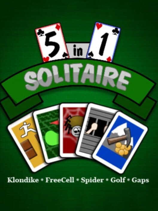Обложка 5 in 1 Solitaire