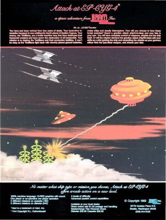 Обложка Attack at EP-CYG-4