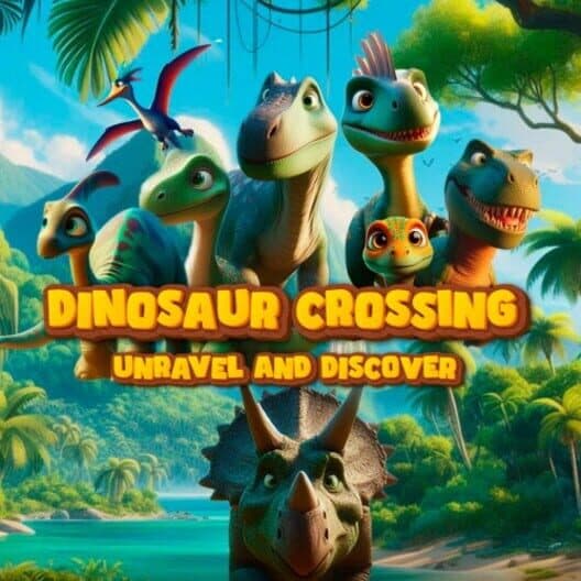 Обложка Dinosaur Crossing: Unravel and Discover
