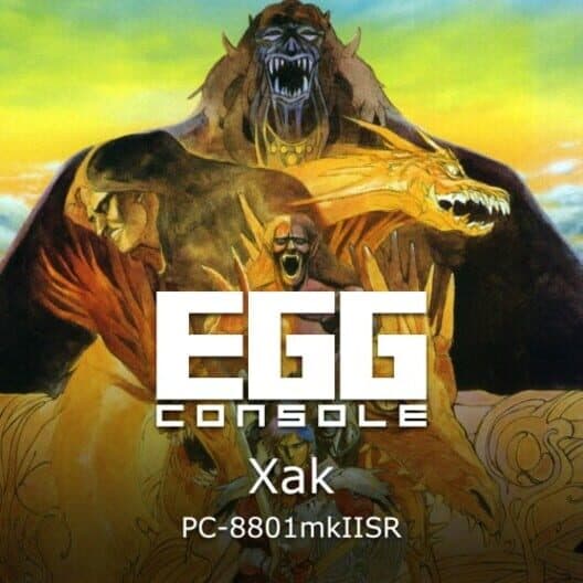 Обложка Eggconsole Xak PC-8801mkIISR