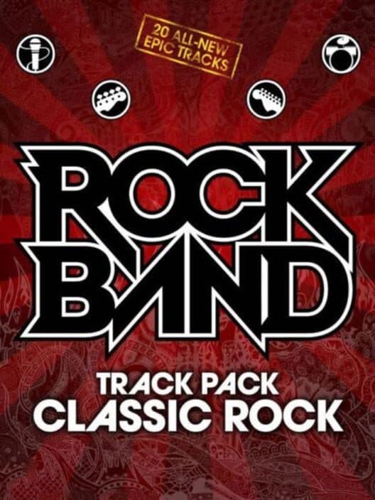 Обложка Rock Band Track Pack: Classic Rock