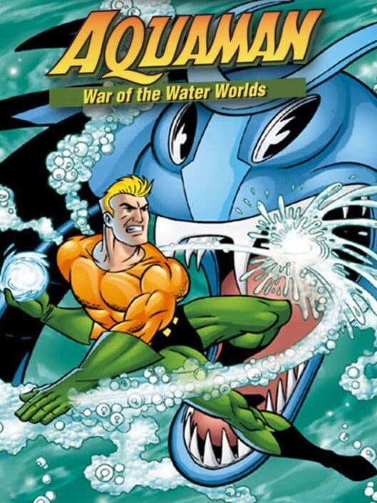 Обложка Aquaman: War of the Water Worlds