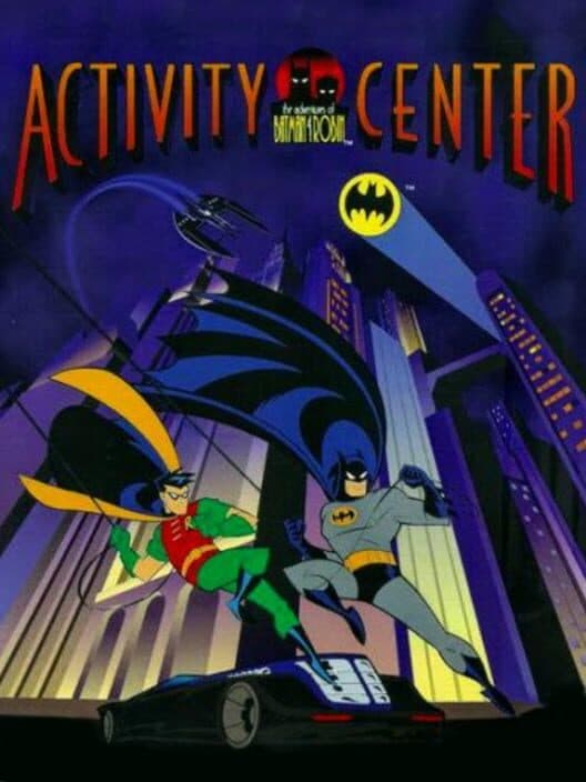 Обложка The Adventures of Batman & Robin: Activity Centre