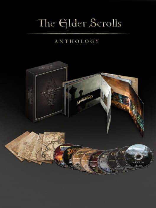 Обложка The Elder Scrolls Anthology