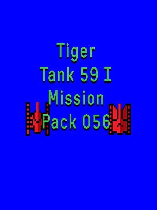 Обложка Tiger Tank 59 I: Mission Pack 056