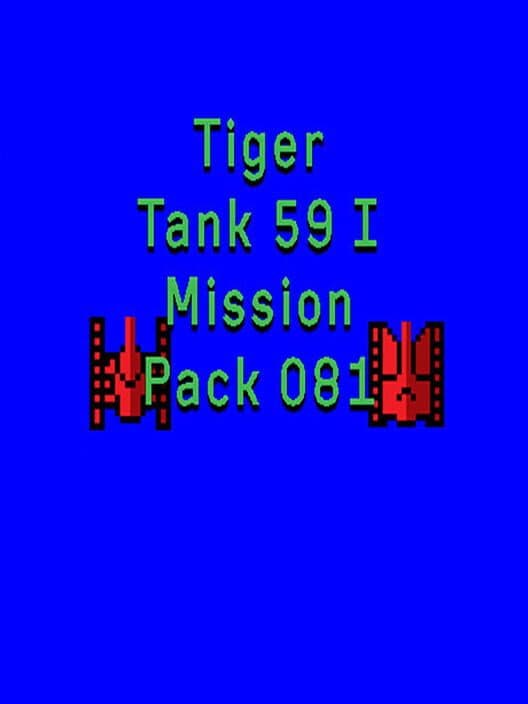Обложка Tiger Tank 59 I: Mission Pack 081