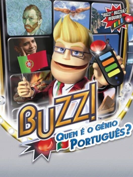 Обложка Buzz!: quem é o génio português?