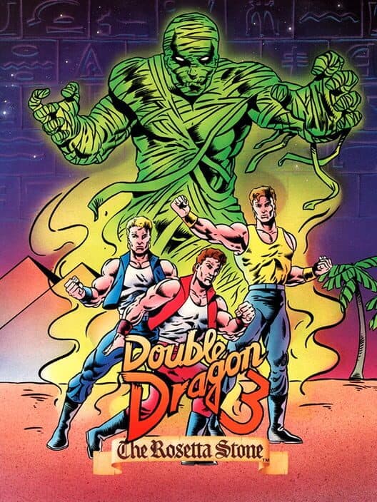 Обложка Double Dragon 3: The Rosetta Stone