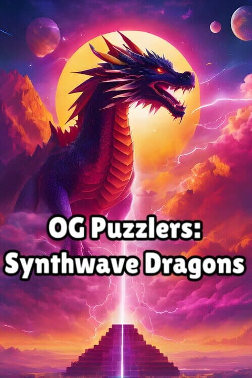 Обложка OG Puzzlers: Synthwave Dragons